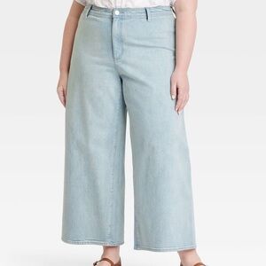 17R NEW Universal Thread Light Blue Flare Jeans Sailor high rise fitted hip